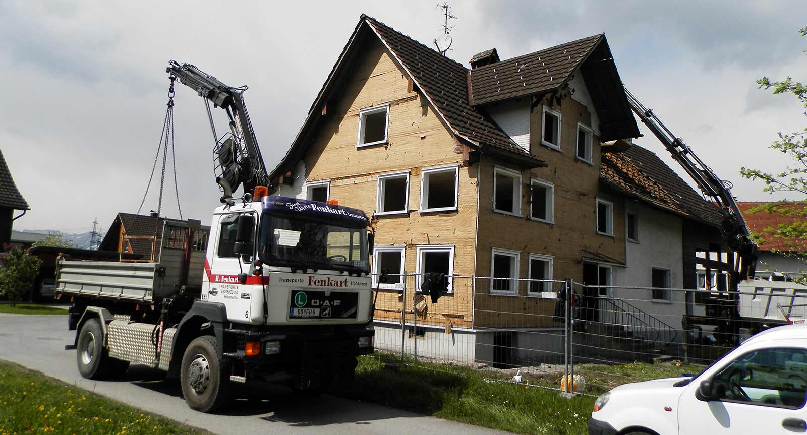 Fenkart - Transporter mit Kran